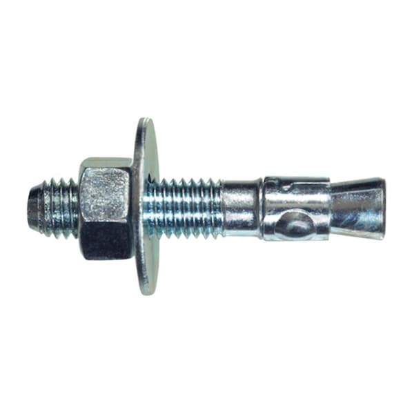 Hillman Wedge Anchor, 1/4" Dia., 3" L, Steel Zinc Plated, 30 PK 5305347 - main
